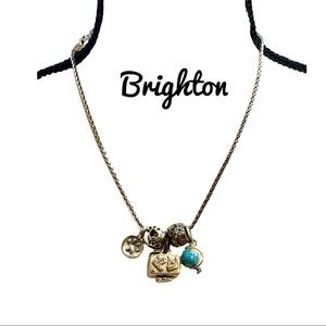 Adorable Brighton Charm Necklace.  20” chain-m